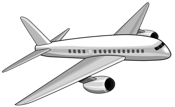 ジャンボ ジェット旅客機の離陸 — ストック写真