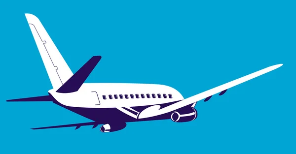 Startu samolotu jumbo jeta — Zdjęcie stockowe