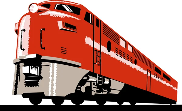 Comboio diesel — Fotografia de Stock