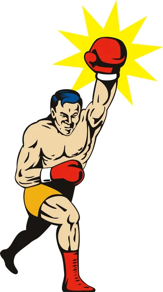 Boxer stansning — Stockfoto