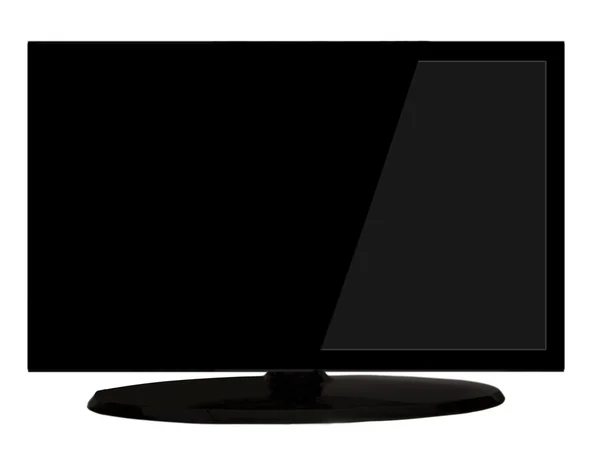 TV z odbiciem — Zdjęcie stockowe