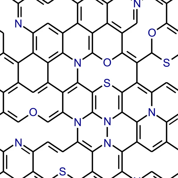 원활한 화학 패턴 — 스톡 벡터