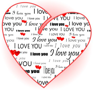 Valentine heart clipart