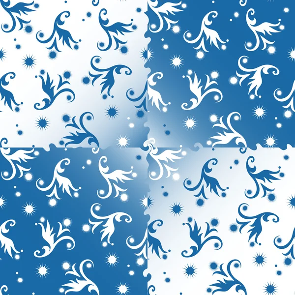 Безшовний зимовий абстрактний візерунок — стоковий вектор