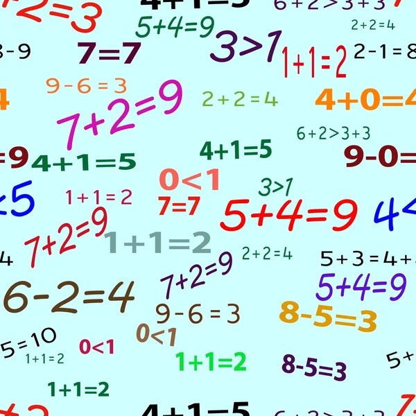 Lustige Mathematik — Stockvektor