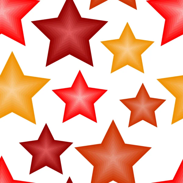 stock vector Seamless star pattern