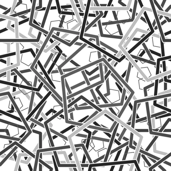 Modèle pentagone sans couture — Image vectorielle