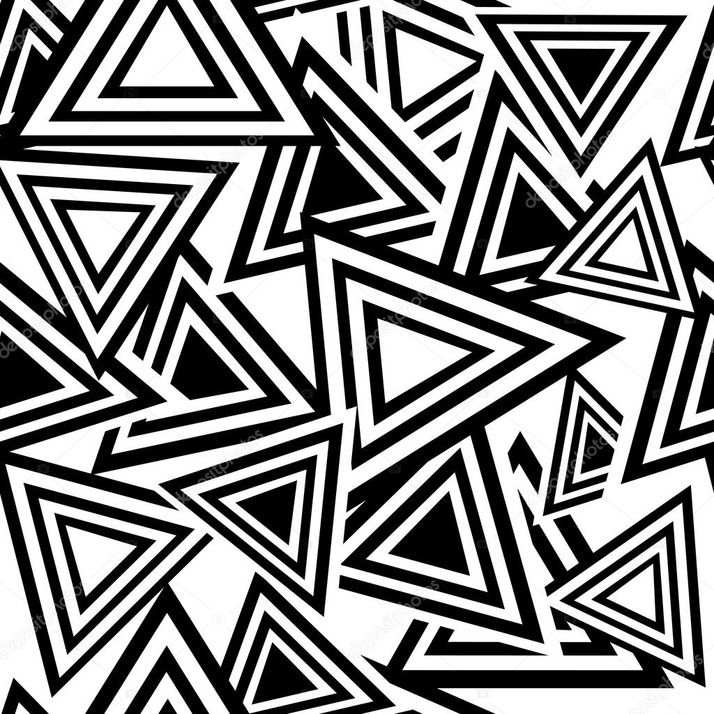Seamless triangle pattern — Stock Vector © ihor_seamless #2456891