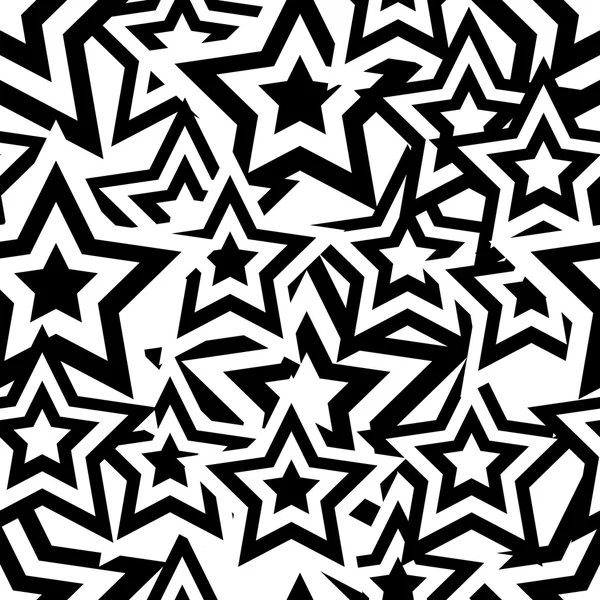 Nahtloses Sternenmuster — Stockvektor