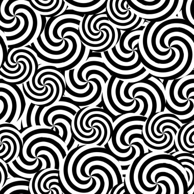 Seamless swirl pattern clipart