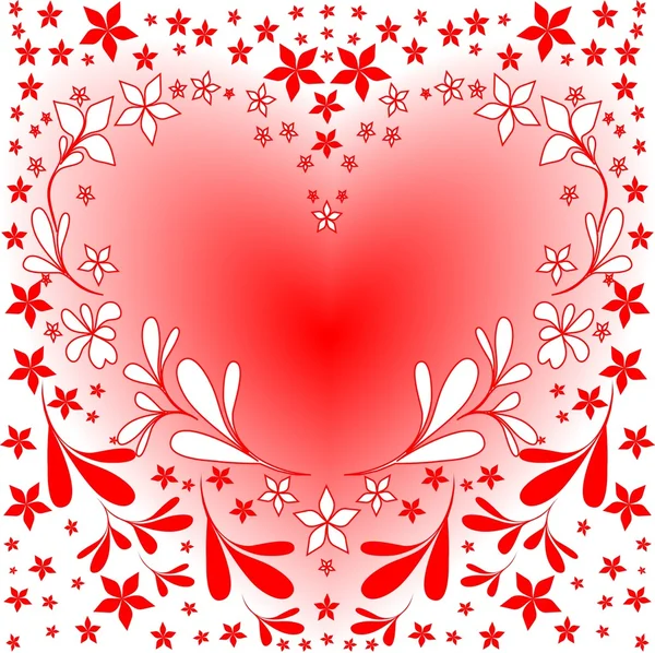 Valentijn hart — Stockvector