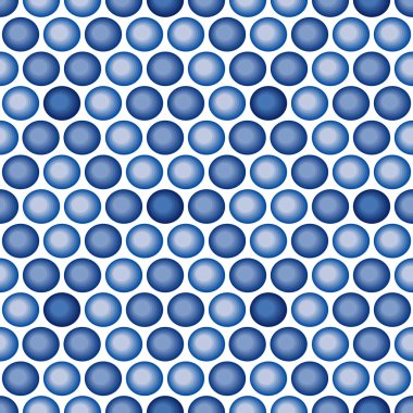 Seamless ball pattern clipart