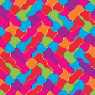 Seamless vivid pattern clipart