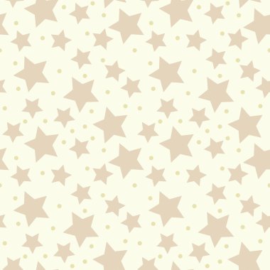 Seamless star pattern clipart