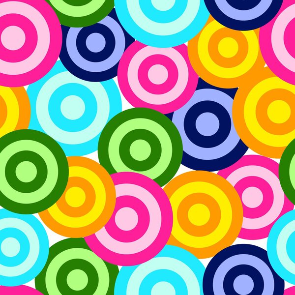 Seamless circle pattern