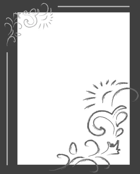 stock vector Floral card