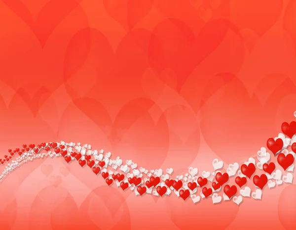 Happy valentine dag abstracte achtergrond — Stockfoto