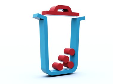 Bin icon clipart