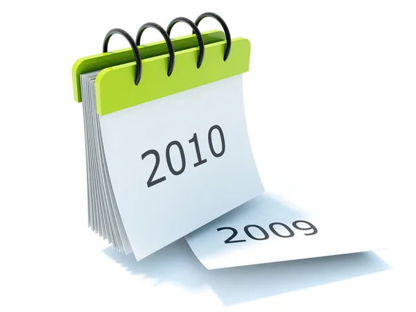 2010 icono del calendario — Foto de Stock