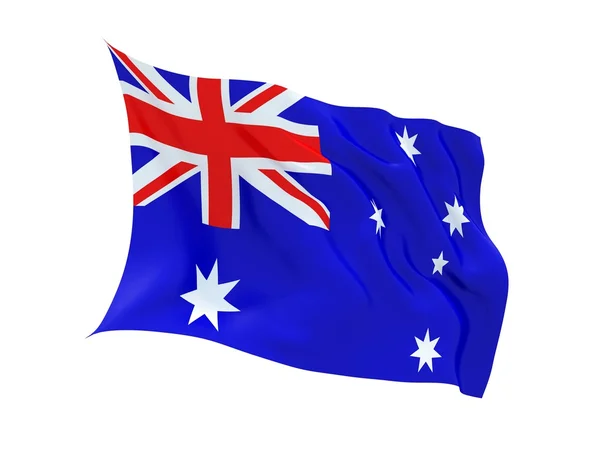Αυστραλιανή σημαία — Φωτογραφία Αρχείου