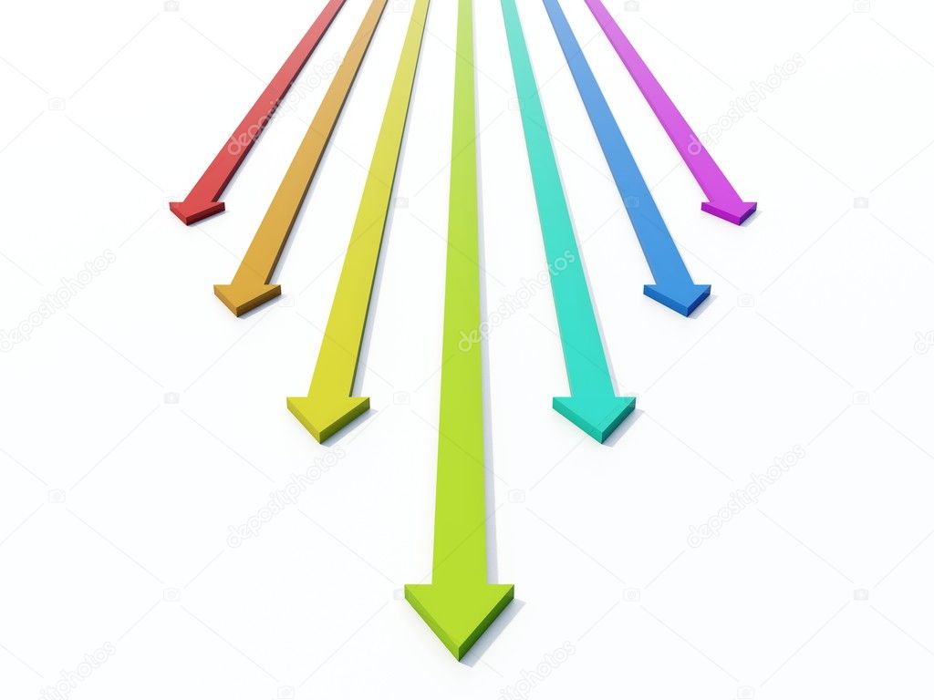 Colored arrows