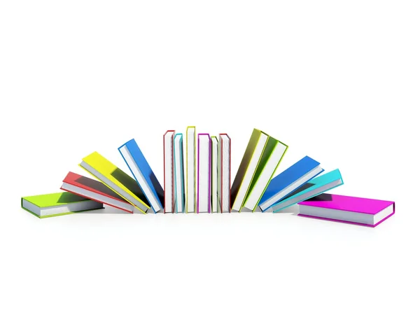 Libri colorati — Foto Stock