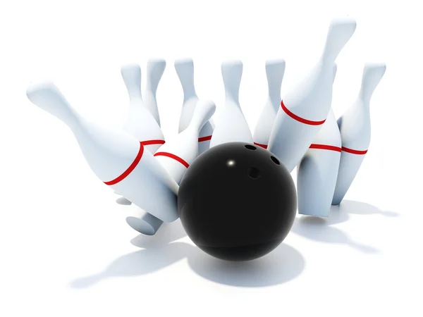 Skittles per bowling — Foto Stock