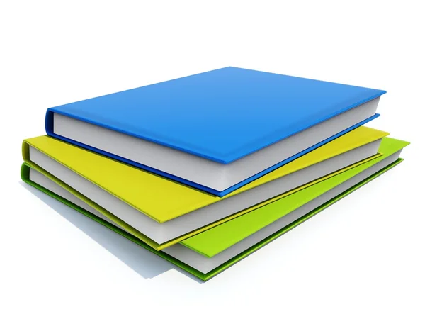 Kolorowych książek — Zdjęcie stockowe