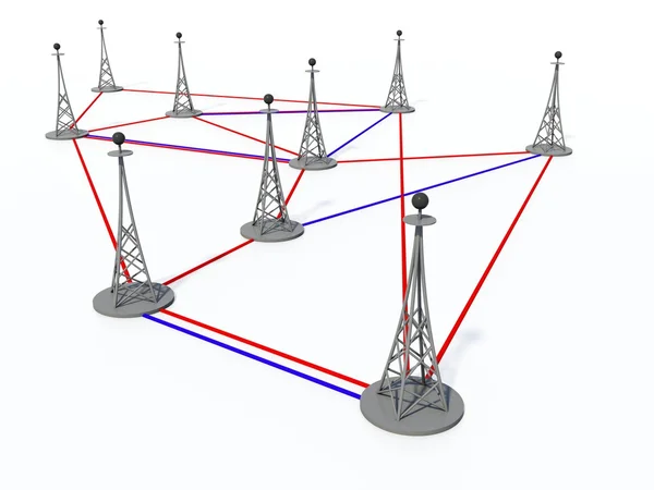 stock image Concept of communication