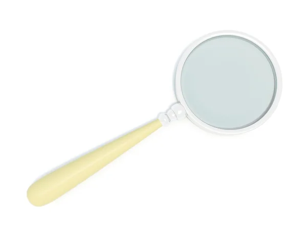 stock image Magnifer with wooden handle