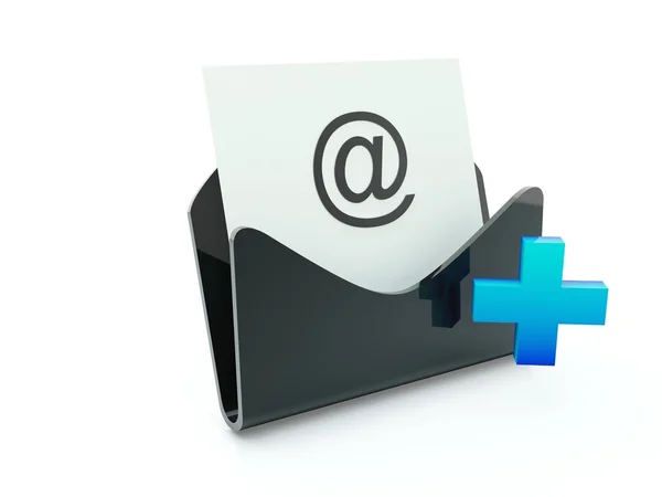 Crear icono de correo — Foto de Stock