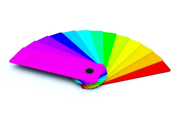 Paleta de cores — Fotografia de Stock