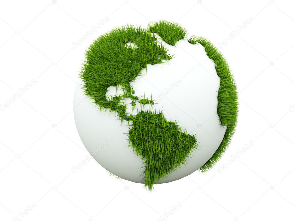 Concept of green earth
