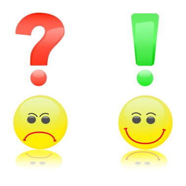 Question and answer clipart