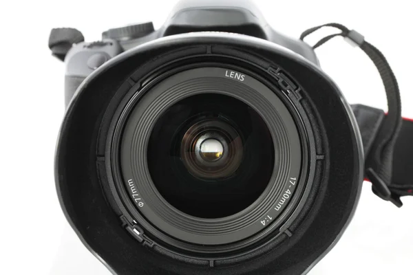 Closeup of wide angle zoom lens — Stock Photo, Image