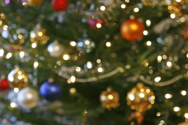 Bulanık Noel ağacı — Stok fotoğraf