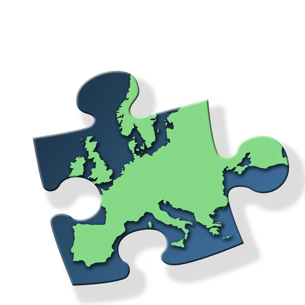 Зеленая Европа — стоковое фото