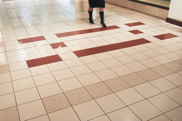 Köpcentrum golv — Stockfoto