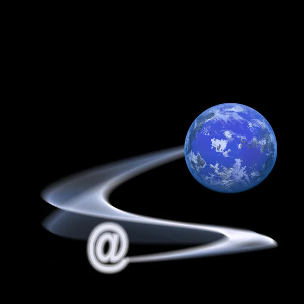 Communication planet — Stock Photo, Image