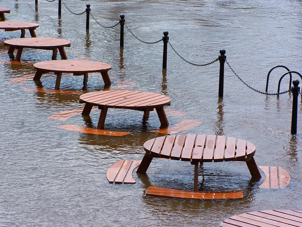 Overstromingen in york — Stockfoto