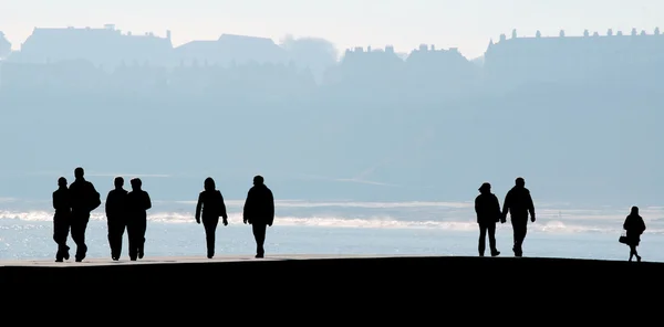 stock image Scarborough silhouette