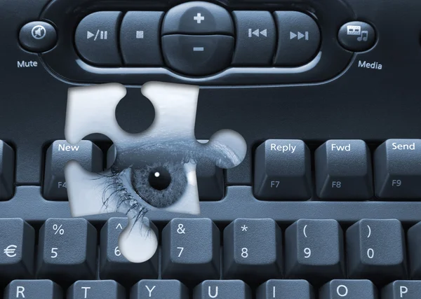Unwanted spyware — Stock Photo, Image