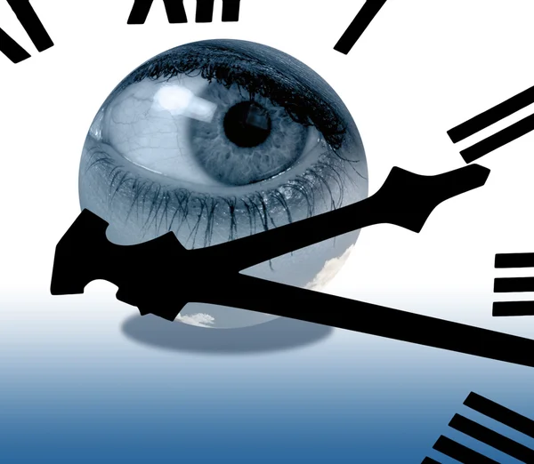 Eye in time — Stock Photo, Image
