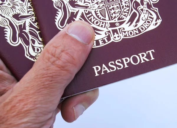 Brits paspoort — Stockfoto