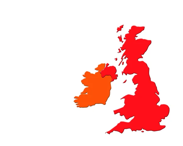 Spojené království a Irsko — Stock fotografie