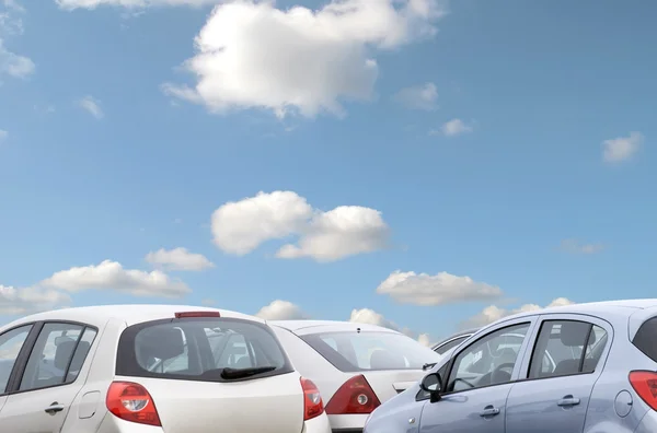 Parked cars — Stock Photo, Image