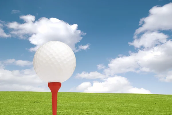 Sfida golf — Foto Stock