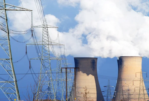 Coal power station — Stok fotoğraf