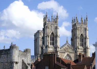 York Minster view clipart