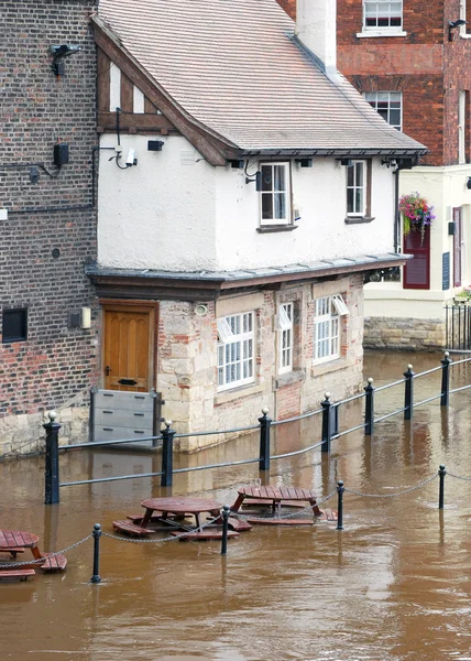 York översvämningar — Stockfoto